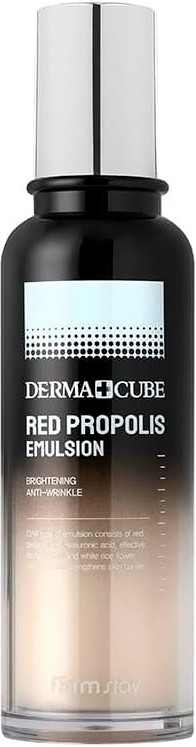 FarmStay Эмульсия питательная с прополисом и гибискусом Derma cube red propolis emulsion 140 мл фото 1 — Makeup market