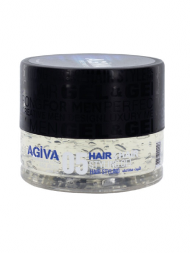 Agiva  Hair Gel 05 Transparent Гель для укладки  волос прозрачный 200 мл — Makeup market