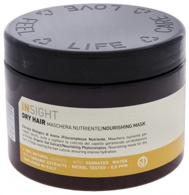 Insight Маска для увлажнения и питания сухих волос 500 мл — Makeup market