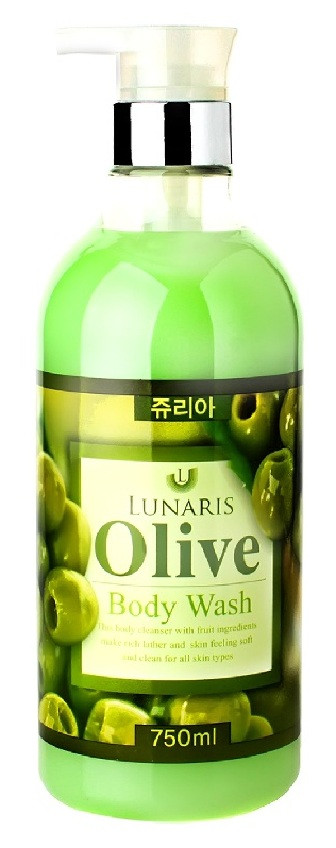 Lunaris Гель для душа с оливковым маслом 750 мл — Makeup market