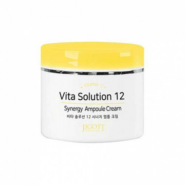Jigott Крем для лица энергетический Vita solution 12 synergy ampoule cream 100 мл — Makeup market
