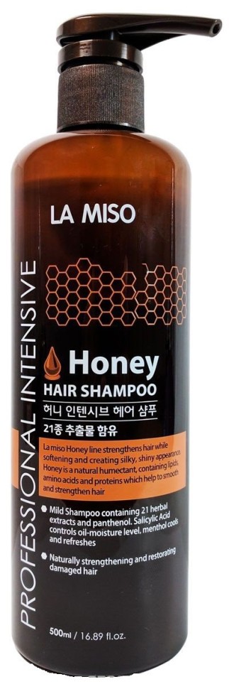 La Miso Professional Intensive Honey Шампунь для волос 500 мл фото 1 — Makeup market