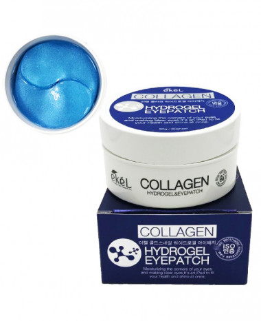 Ekel Патчи для глаз с коллагеном Eye patch collagen 60 шт — Makeup market