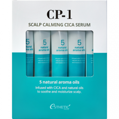 Esthetic House Cыворотка для кожи головы успокаивающая CP-1 Scalp calming cica serum 5 шт 20 мл — Makeup market