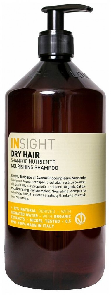 Insight Шампунь для увлажнения и питания сухих волос 900 мл — Makeup market