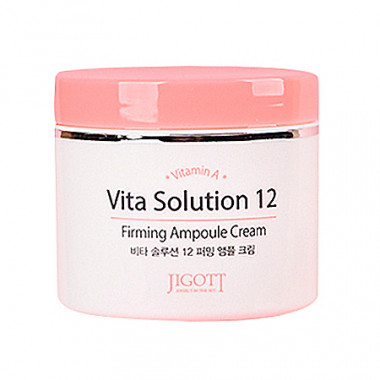 Jigott Крем омолаживающий ампульный Vita solution 12 firming ampoule cream 100 мл — Makeup market