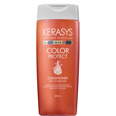 KeraSys Advanced Кондиционер для волос ампульный защита цвета с Церамидами и Кератиновыми ампулами 400 мл — Makeup market