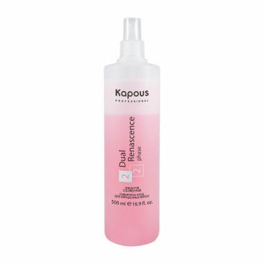 Kapous Сыворотка-уход для окрашенных волос Dual Renascence 2 phase 500 мл — Makeup market