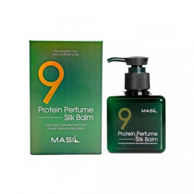 Masil Бальзам для волос несмываемый 9 Protein perfume silk balm 180 мл — Makeup market