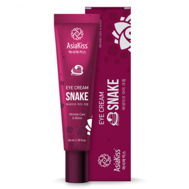 AsiaKiss Крем для кожи вокруг глаз со змеиным ядом Snake eye cream 40 мл — Makeup market