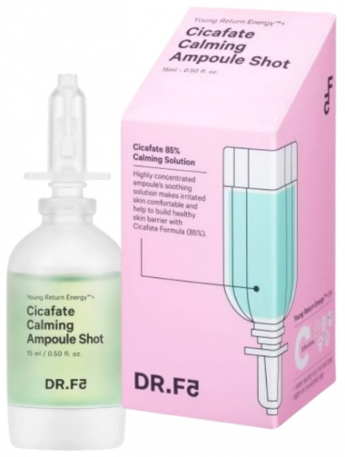DR.F5 Ампула-шот смягчающая для борьбы с несовершенствами Cicafate caiming ampoule shot 15 мл — Makeup market