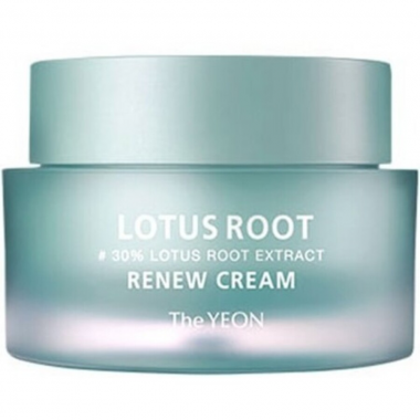 TheYEON Крем увлажняющий с экстрактом лотоса Lotus root renew cream 50 мл — Makeup market