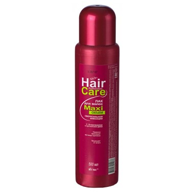 Белита Hair Care Лак для волос Maxi объем сверхсильной фиксации 500 мл — Makeup market