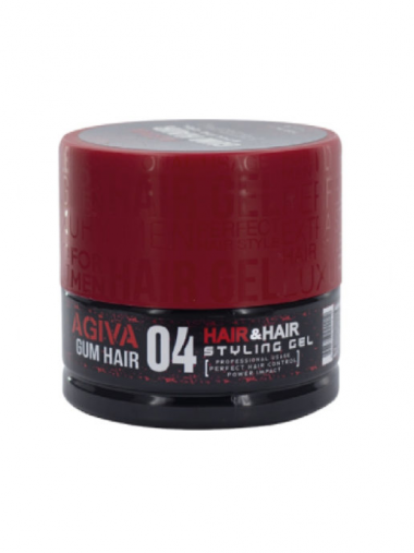 Agiva  Hair Gel 04 Gum Гель для укладки волос гибкий эластичный 700 мл — Makeup market