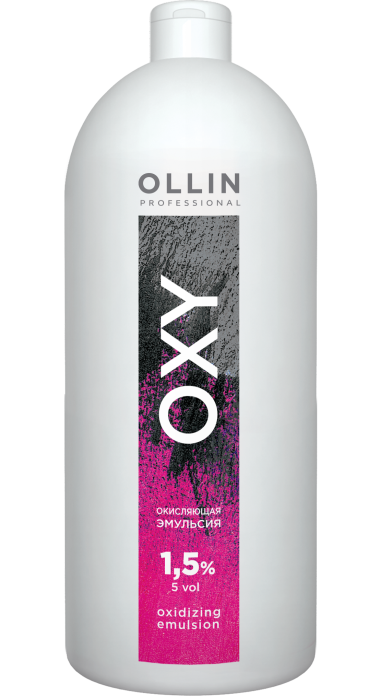Ollin OXY 1,5% 5vol. Окисляющая эмульсия 1000мл — Makeup market
