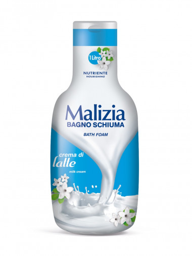 Malizia Fresca Vitalita Пена для душа и ванны молоко Milk 1000 мл — Makeup market