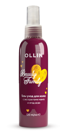 Ollin Beauty Family Гель для волос с экстрактом манго 120 мл — Makeup market