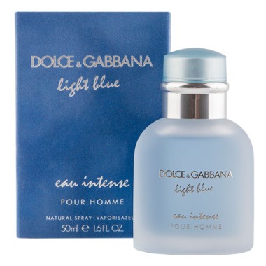 Dolce&amp;Gabbana light blue Intense Pour Homme  парфюмерная вода 50мл муж. — Makeup market