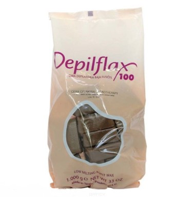 Depilflax Горячий воск 0.5 кг Шоколад для любого типа волос — Makeup market
