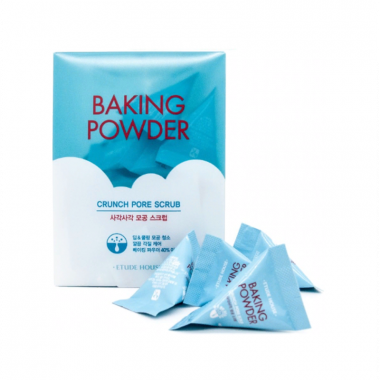 Etude House Скраб для лица с содой в пирамидках Baking Powder Crunch Pore Scrub 24 шт — Makeup market