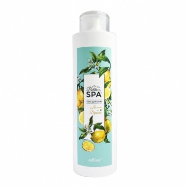 Белита Spa Пена для ванн Лимон и Вербена 520 мл — Makeup market