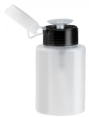TNL Дозатор пластиковый (100 мл) черный ободок — Makeup market