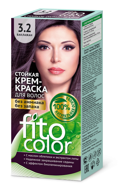 Фитокосметик Стойкая крем-краска для волос Fitocolor 115 мл — Makeup market