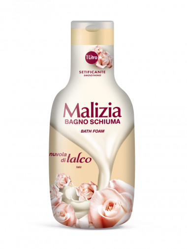 Malizia Пена для душа и ванны тальк Talco 1000 мл — Makeup market