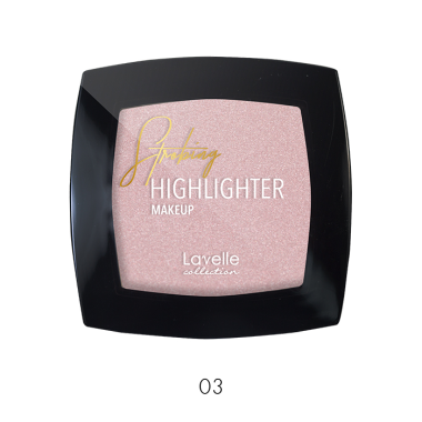 LavelleCollection Хайлайтер Highlighter тон 03 холодный розовый HL-03 — Makeup market