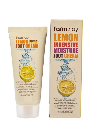 FarmStay Крем для ног смягчающий с экстрактом лимона 100 мл — Makeup market