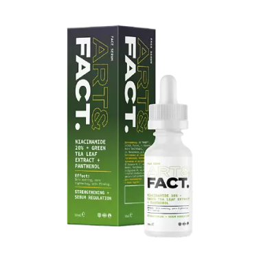 Art&amp;Fact Сыворотка для лица себорегулирующая Niacinamide 20% Gree Tea Leaf Extract 30 ml — Makeup market