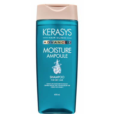 KeraSys Advanced Шампунь для волос ампульный увлажняющий с Церамидными ампулами 400 мл — Makeup market