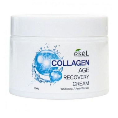 Ekel Крем для лица с коллагеном Age recovery cream collagen 100 мл — Makeup market