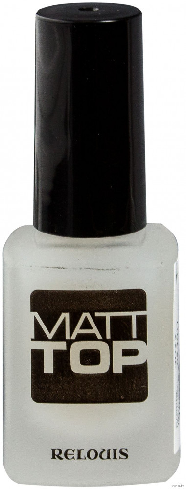 Relouis Покрытие лака для ногтей матовое верхнее Matt Top — Makeup market