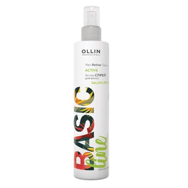 Ollin BASIC LINE Актив-спрей для волос 250мл — Makeup market