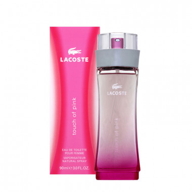 Lacoste Touch of pink Eau De Toilette 90 мл женская — Makeup market
