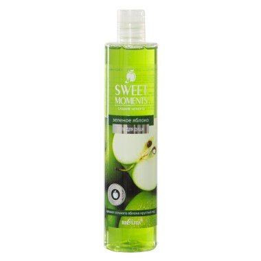Белита Sweet moments Гель для душа Зелёное яблоко 345 мл — Makeup market