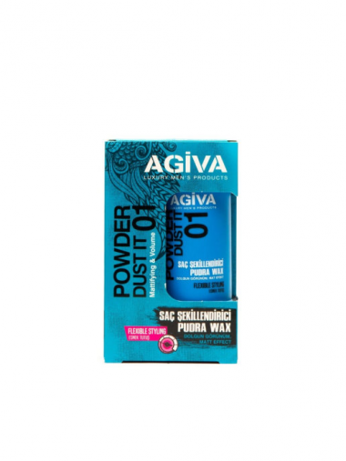 Agiva Hair Styling Powder Wax 1 Flexible Styling Пудра для укладки волос гибкая укладка 20 гр — Makeup market
