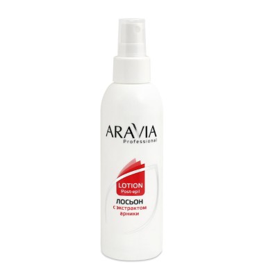 Aravia Лосьон для замедления роста волос с экстрактом арники 150мл — Makeup market