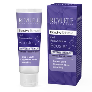 Revuele Bioactive Skincare Peptides&amp;Retinol Активатор клеточного обновления для лица шеи и декольте 25 мл — Makeup market