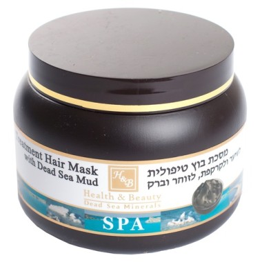 Health&amp;Beauty Маска для сухих окрашенных волос с минералами Мертвого Моря 250мл банка — Makeup market