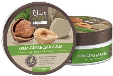 Bliss Organic Крем- скраб для Жирной и комбинированной кожи 150 мл — Makeup market