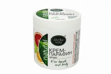 Shelka Vista Natural Крем-парафин для рук и тела Цитрус 500мл банка — Makeup market