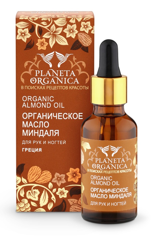 Planeta Organica масло для рук и ногтей масло миндаля 30мл фото 1 — Makeup market