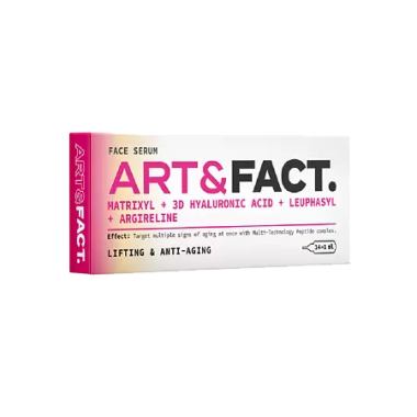 Art&amp;Fact Сыворотка под мезороллер Matrixyl 3D Hyaluronic Acid Leuphasyl Argireline  14 по 1 ml — Makeup market