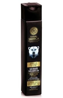 Натура Сиберика гель для душа бодрящий &quot;Белый медведь&quot; 250мл — Makeup market