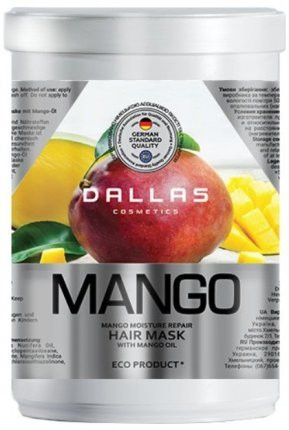 Dallas Маска увлажняющая для волос с Маслом манго 1000 мл — Makeup market