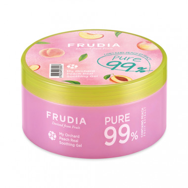 Frudia Гель увлажняющий с персиком My orchard peach real soothing gel 300 мл — Makeup market