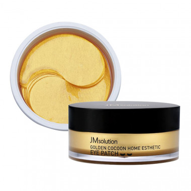 JMsolution Патчи с экстрактом золотого шелкопряда Golden cocoon home esthetic eye patch 60 шт — Makeup market