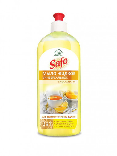 Iris Safo Жидкое мыло Универсальное Сочный лимон 500 мл — Makeup market